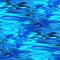 Blue Fractal Wave Pattern 