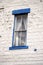 Blue Framed Window