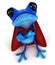 Blue frog