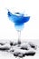 Blue Frozen Iceberg Margarita Splash