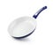 Blue frying pan with nonstick coating