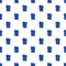 Blue garbage box pattern seamless vector