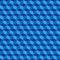 Blue geometric seamless cubes pattern background. Vector
