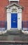 Blue georgian door