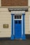 Blue Georgian Entrance Doorway to an office