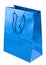 Blue gift bag