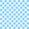 Blue gingham pattern.