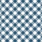 Blue Gingham seamless pattern