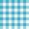 Blue Gingham seamless pattern. Perpendicular strips. Vector illustration.