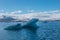 Blue glacier ice-Jokulsarlon lagoon-Iceland