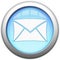 Blue glass email button