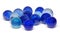Blue Glass Marbles