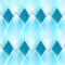 Blue glassy effect abstract seamless pattern.