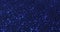 Blue glitter dust background for festival, party, event. Gold glamour texture Loop 4k animation.