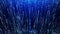Blue Glowing Magic Particles Disco Background