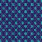 Blue and gold jewish star pattern