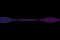 Blue gradent to violet digital equalizer audio spectrum sound waves on black background, stereo sound effect signal with vertical