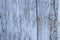 Blue gray paint mottled wooden doors