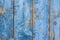 Blue gray paint mottled wooden doors