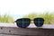 Blue and Green Scottish Tartan Cover Sunglasses Lenses
