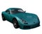 Blue-Green Sports Car