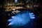 Blue Grotto Dive Resort at Night
