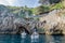 Blue Grotto â€œGrotta Azzurraâ€ on the island of Capri, Italy