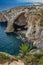 Blue, Grotto, Maltese rocky coast
