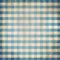 Blue grunge checked gingham picnic tablecloth background