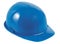 Blue hard hat