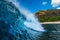 Blue Hawaiian wave