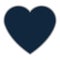 blue heart icon