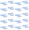 Blue helicopter. watercolor seamless pattern