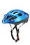 Blue helmet for byciclists