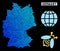 Blue Hexagon Germany Map