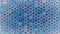 Blue hexagon grid animated background