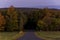 Blue Hill at Sunset / Blue Hour - Catskill Mountains, New York