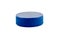 Blue hockey puck