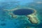 Blue Hole, Belize (aerial)