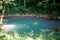 A blue hole near Lost River Cave, Bowling Green, Kentucky, U.S.A