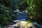 Blue Hole Waterfalls in Cherokee National Forest