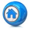 Blue home icon