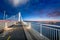 Blue hour over the San Francisco Bay Trail