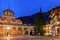 Blue hour Rila Monastery