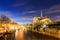 Blue hour Seine Notre-Dame