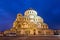 Blue hour Sofia Cathedral