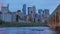 A Blue Hour Timelapse of the Iconic Stone Arch Bridge and Minneapolis Skyline