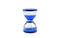 Blue hourglass