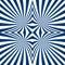 Blue hypnotic swirl design