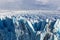 Blue ice formation in Perito Moreno Glacier, Argentino Lake, Patagonia, Argentina